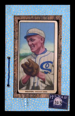Picture, Helmar Brewing, T206-Helmar Card # 353, Buck Weaver, Glove at chest, looking right, Chicago White Sox